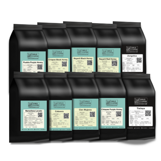 Set 10 Muestras de Café (1kg total)