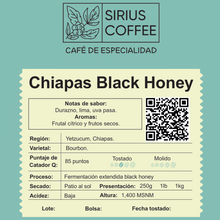 Cargar imagen en el visor de la galería, Chiapas Black Honey
