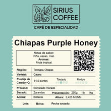 Cargar imagen en el visor de la galería, Chiapas Purple Honey
