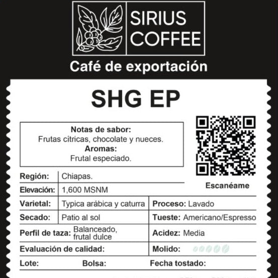 Café Estricta Altura SHG