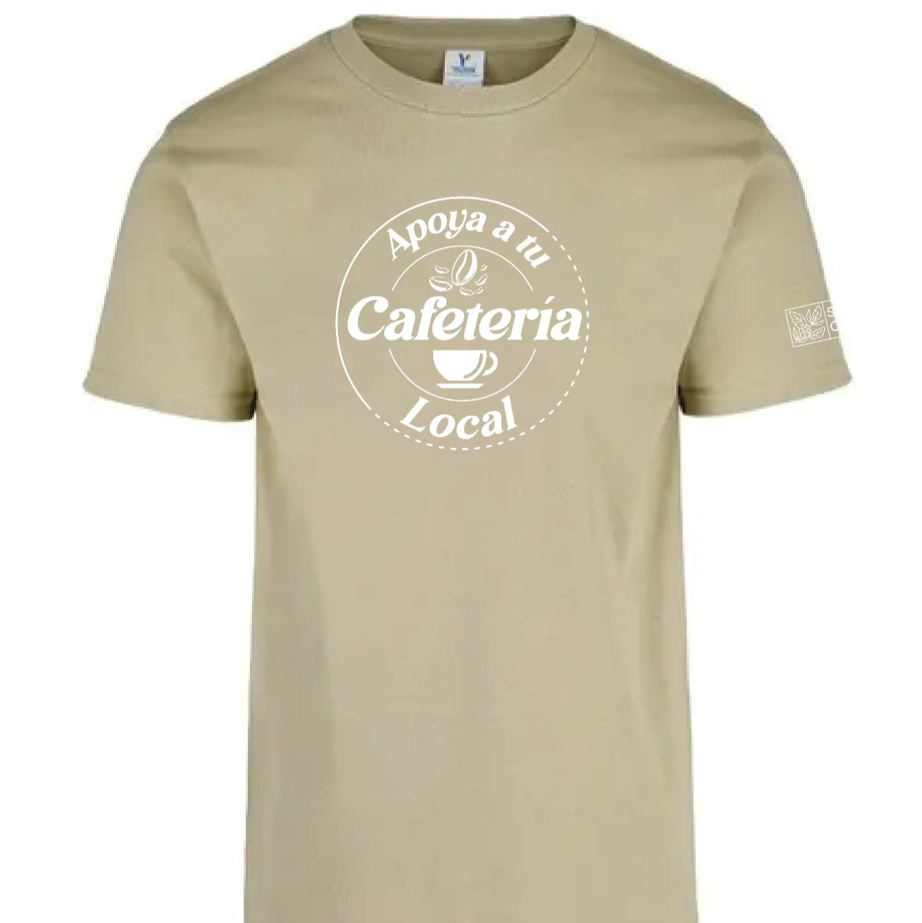 Playera Apoya Cafetería Local