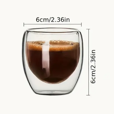 Set 2 vasos espresso 80ml