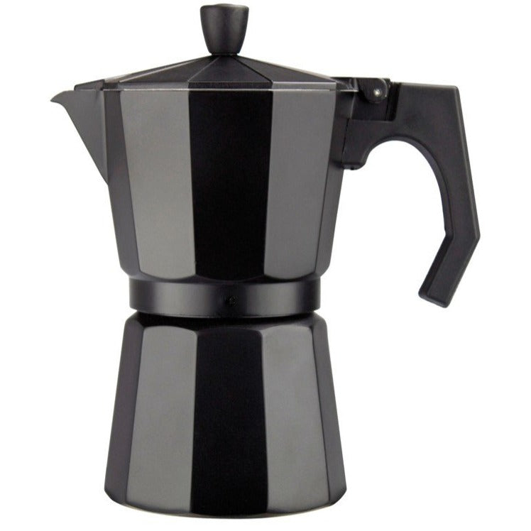 Cafetera Italiana Moka Espresso 6 Tazas Negra (450ml)