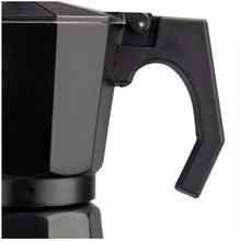 Cargar imagen en el visor de la galería, Cafetera Italiana Moka Espresso 3 Tazas Negra
