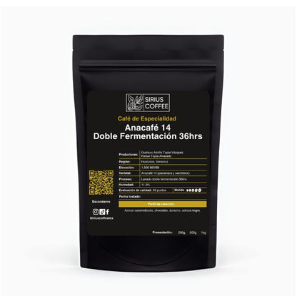 Café Anacafé 14 Doble Fermentación 36hrs.