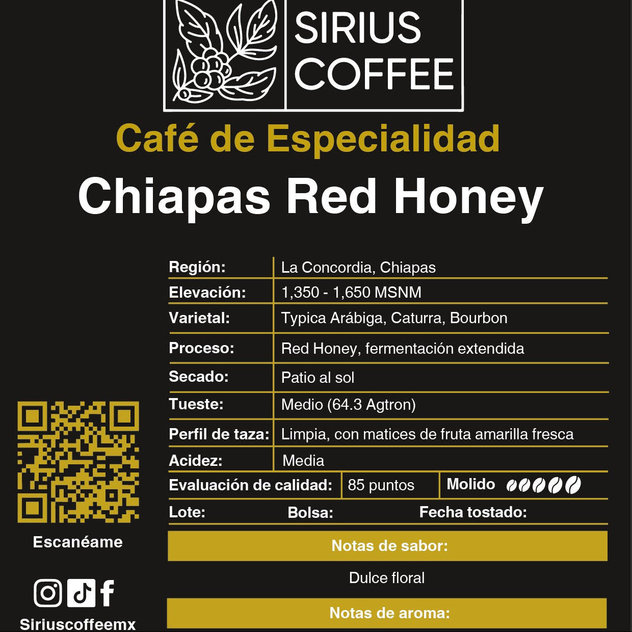 Café Chiapas Red Honey