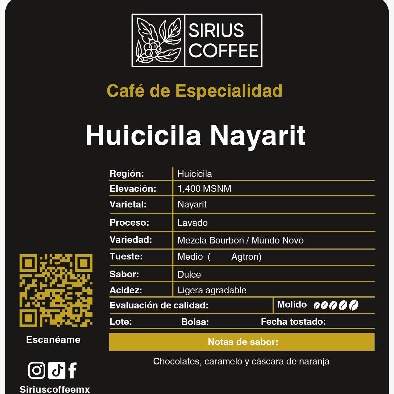 Café Huicicila Nayarit