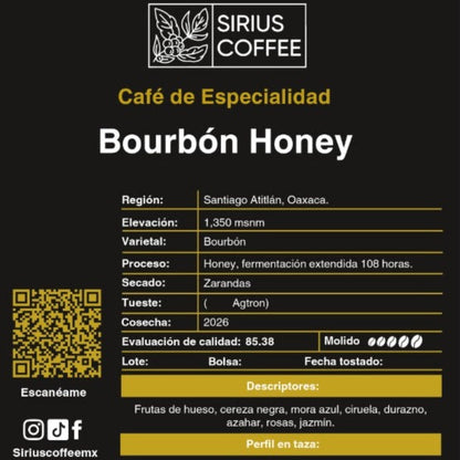 Café Bourbón Honey Sierra Norte