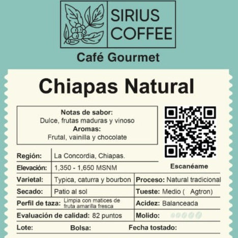 Café Chiapas Natural