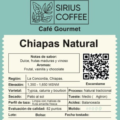 Café Chiapas Natural