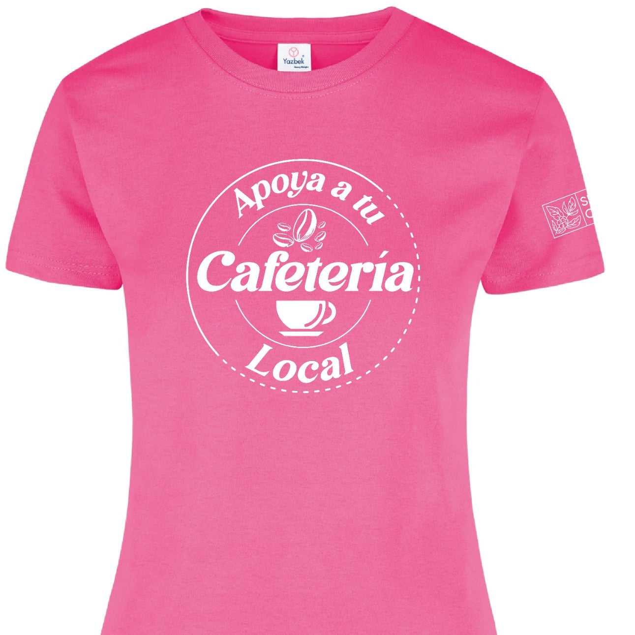 Playera Apoya Cafetería Local