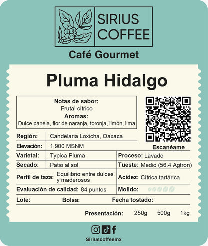Café Pluma Hidalgo