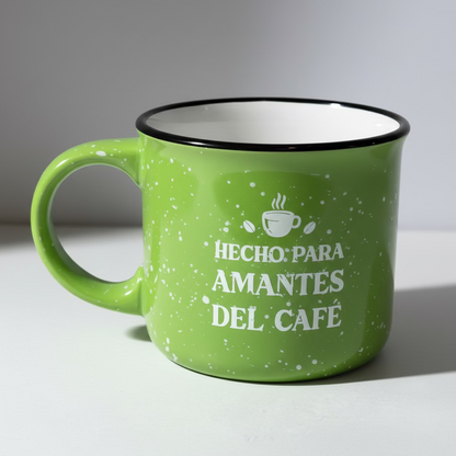 Taza Cerámica Bicolor 14oz