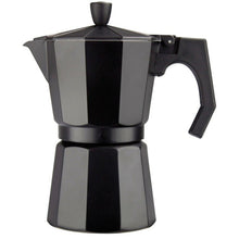 Cargar imagen en el visor de la galería, Cafetera Italiana Moka Espresso 3 Tazas Negra (150ml)
